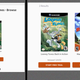 A collage of two screenshots showing that someone rented Mario Superstar Baseball.